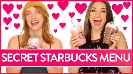 STARBUCKS VALENTINES DAY SECRET MENU?! Taste Test