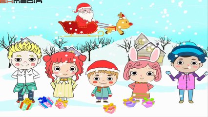 Santa Claus Is Coming To Town Lyrics with Lead Vocal | Nursery Rhymes | Ultra HD 4K Music
