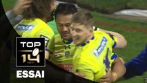 TOP 14 – Clermont - Brive : 25-6 – Essai Isaia TOEAVA (CLE) – J18 – saison 2015-2016