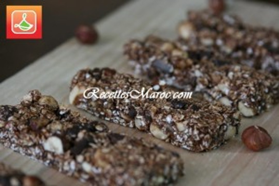 Barres Tendres Sans Cuisson - No Bake Healthy Granola Bars