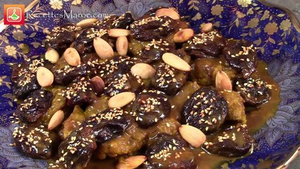 Tagine de Boeuf aux Pruneaux - Beef Tagine with Prunes -طاجين اللحم بالبرقوق سهل التحضي