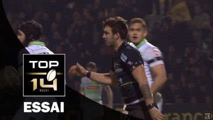 TOP 14 – La Rochelle - Pau : 35-16 – Essai 1 Jean-Pascal BARRAQUE (LAR) – J18 – saison 2015-2016