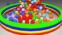 BRAND NEW Superheroes KIDS 3D BALL PIT LEARNING COLOURS & NUMBERS FOR TODDLERS ANIMATION
