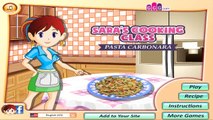 Saras Cooking Class Pasta Carbonara - Sara Cooking Game To Play - totalkidsonline