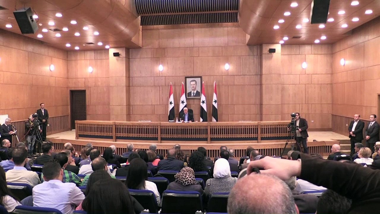 Assad ouster "red line" for regime: Syria FM