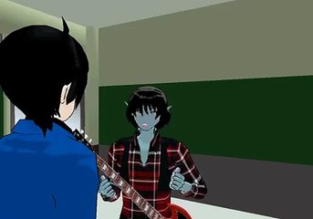 [MMD] [Marshall Lee feat. Alucard] Alucard Look An Alien