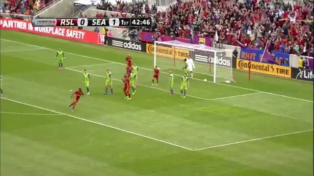 GOAL: Sunny equalizes off a corner kick - Real Salt Lake vs. Seattle Sounders (2-1) MLS 12/03/2016