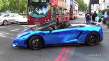 £2 Million Supercar Carpark 3X Aventadors, Custom SLS, ABT R8, 458, Hamann M5 ect