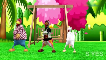 Hen Finger Family Nursery Rhymes For Kids | Popular Animated Animal Finger Family Rhymes