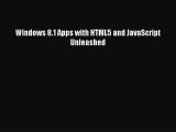 Download Windows 8.1 Apps with HTML5 and JavaScript Unleashed PDF