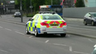Heddlu Gwent Police BMW 530d Barely Marked Traffic Car on Patrol