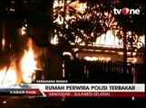 Rumah Perwira Polisi di Makassar Terbakar