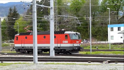 Treinen, trains, Züge, Villach, Villach Westbahnhof, Kärnten, Östereich, Austria, 25 april