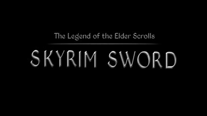 The Legend of the Elder Scrolls: Skyrim Sword Trailer