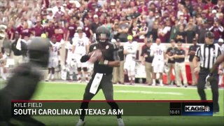Murray Leads Texas A&M to Victory Over South Carolina in First Start