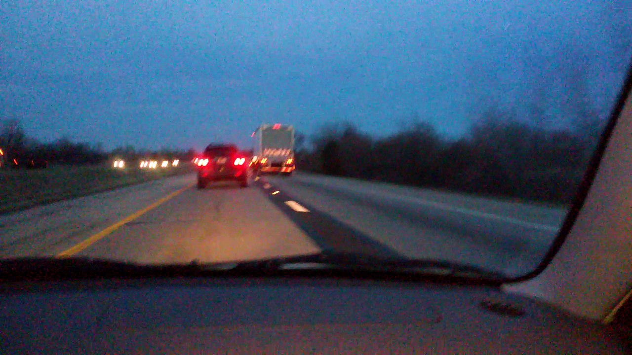 A Way from Cincinnati to Columbus, Ohio, USA