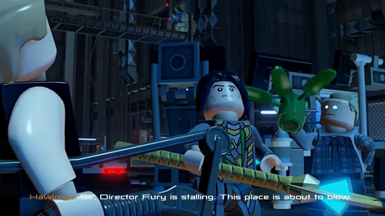 LEGO Marvels Avengers (Vita) 100% Guide #2 Lokis Escape & Hydra Train (All Collectibles)