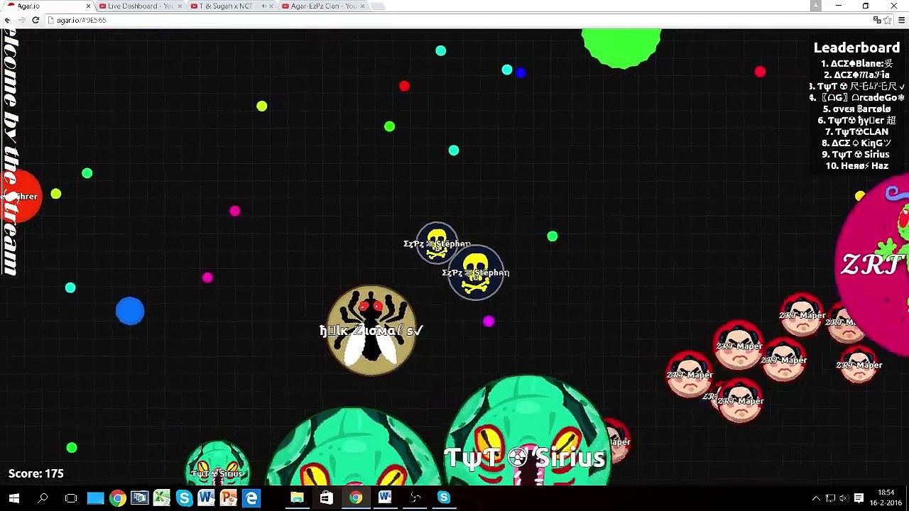 Agar.io Playout 14