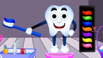 Colors for Children to Learn with Tooth Brush - Colours for Kids to Learn - Kids Learning Videos