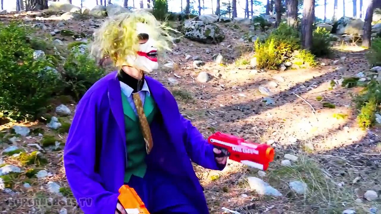 Spiderman vs Joker vs Frozen Elsa Elsa Kisses Spiderman in Real Life Superheroes Fun