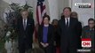 The SCOTUS justices pay their respects to the late Antonin Scalia, who lies in repose in the court (News World)