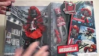 Webarella Monster High Doll Wydowna Spider Review SDCC 2013 Exclusive