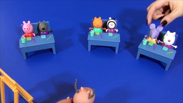 Peppa Pig en français. Peppa Pig dans lécole