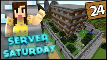Minecraft SMP: Server Saturday - MINECRAFT COLLEGE! - Ep 24