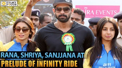 Rana, Regina and Shriya at Prelude of INFINITY RIDE - 2016 - Filmy Focus