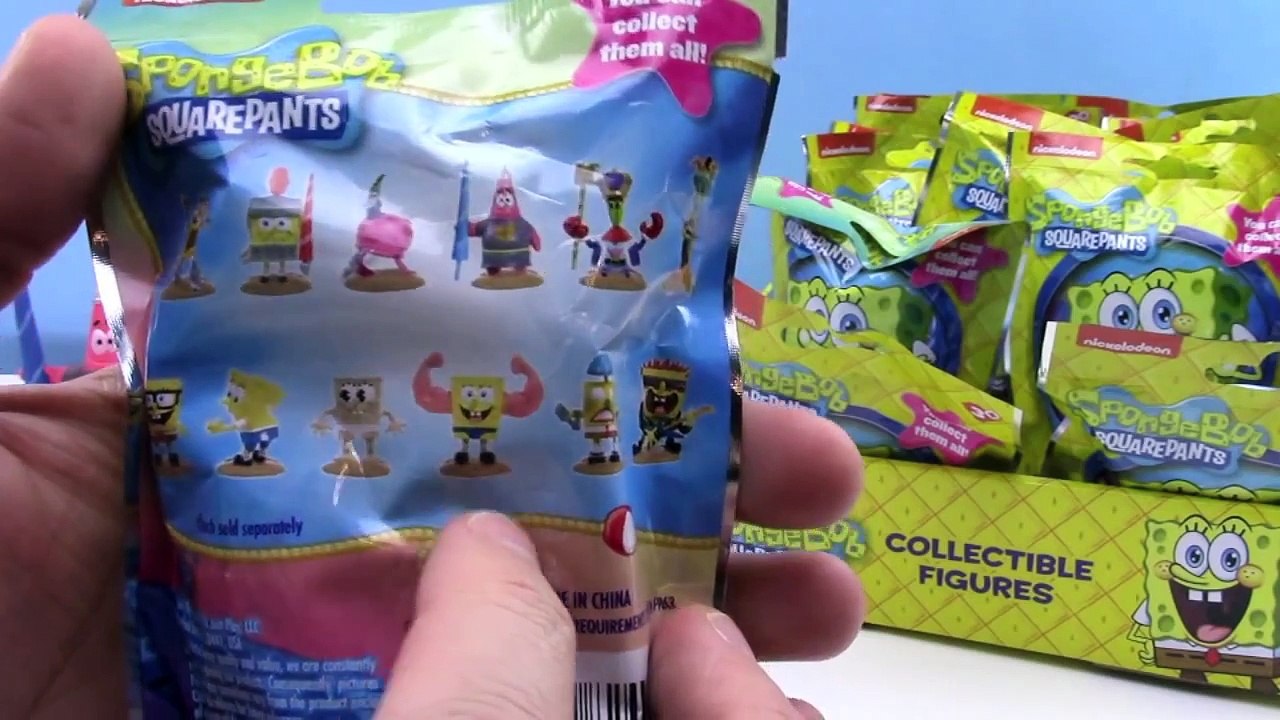 SpongeBob Squarepants Collectible Figures FULL CASE | SpongeBob Blind Bags