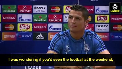Cristiano Ronaldo Storms Out After Reporter Tells Him Top Gear News*