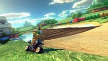 Wii U - Mario Kart 8 - (SNES) Donut-Ebene 3