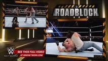Brock Lesnar vs. Bray Wyatt & Luke Harper - 2-on-1 Handicap Match- WWE Roadblock 2016 -