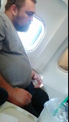 Sleeping guy riding 1st Class