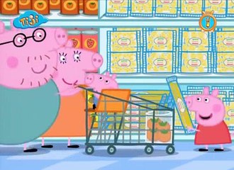 Peppa pig français   Le supermarche  Tchoupi Dessin Animé