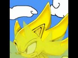 Goku Goes Super Saiyan 3 Sonic the Hedgehog Style