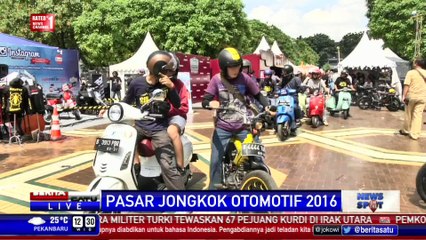 Berbagai Lifestye Bikers di Pasar Jongkok Otomotif 2016