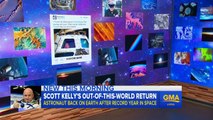 Astronaut Scott Kelly Returns to Earth