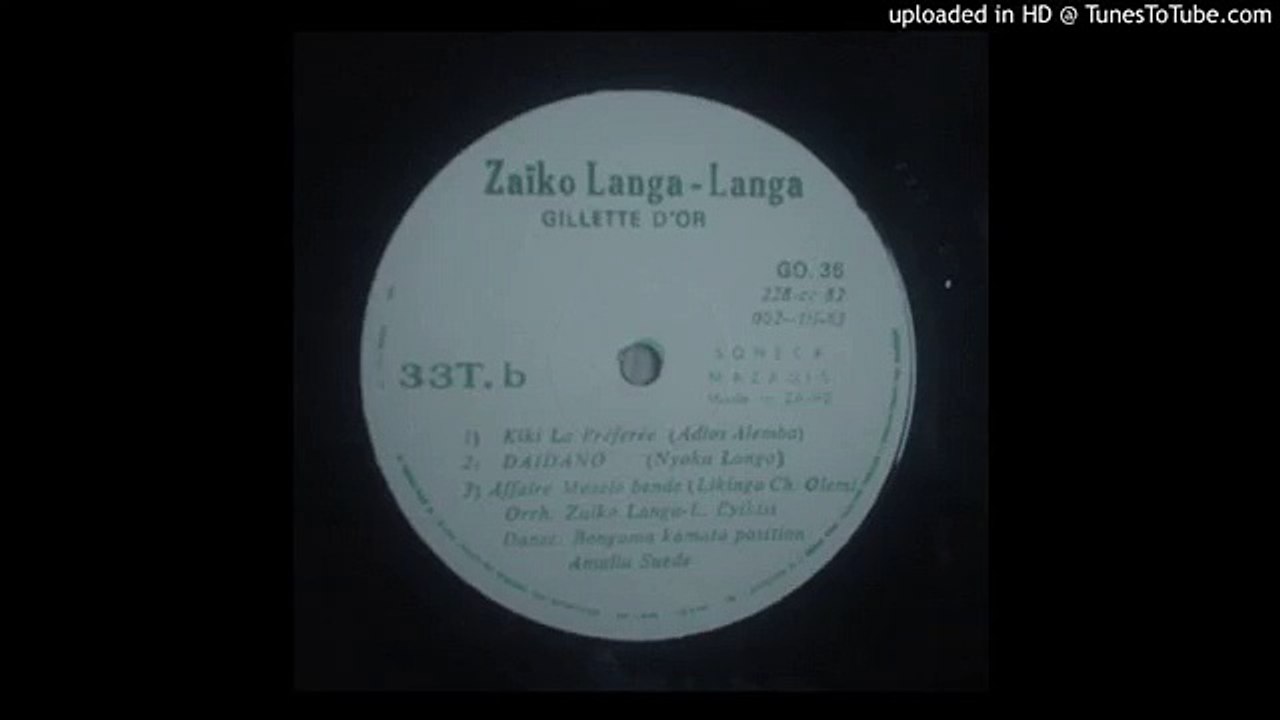 Zaiko Langa Langa (D.R. Congo): Kiki la preferee (1987/Rumba Soukous/Music of Congo/African Music) (World Music 720p)