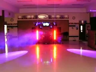 Download Video: 4 AMERICAN DJ ACCU SCAN 250 SCANNERS AND 2 MEGA Pixel LED BARS Azle High School Dance