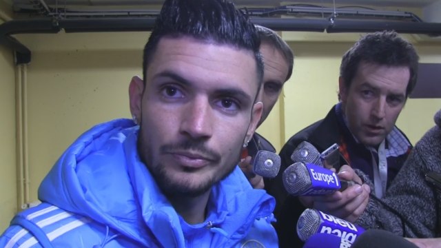 Cabella et la prise de parole de Mandanda à la mi-temps