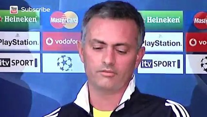 Jose Mourinho drôle œufs conférence de presse