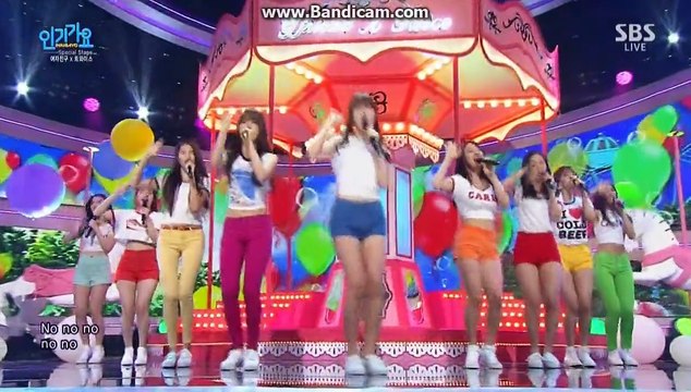 [Special Stage] 160313 GFRIEND & TWICE - Gee (SNSD)