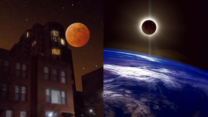 Затмения Луны NASA - LRO