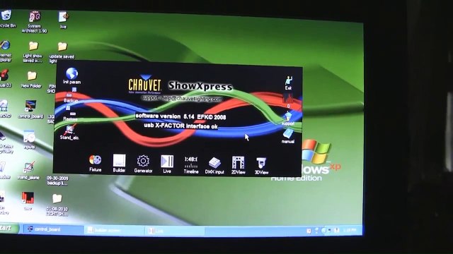 American DJ Accu Scans, Accu Rollers, and AMerican DJ Mega Pixel LED Bars on DMX Software