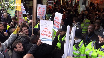 Protesters invade Oxford Street shops in London