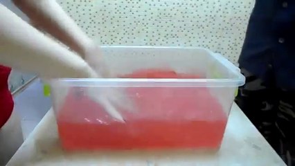 ЛИЗУН 5кг ГИГАНТСКИЙ своими руками HENDGAM   SLIME 5kg GIANT own hands HENDGAM