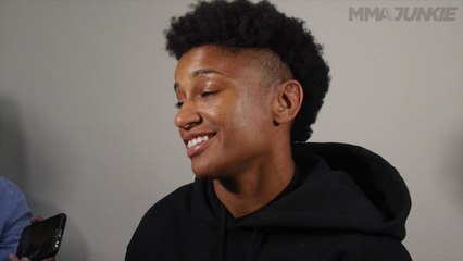 Invicta FC 16 Angela Hill post fight interview