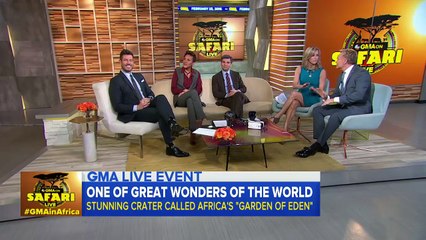 African Safari: GMA Live Inside the Ngorongoro Crater