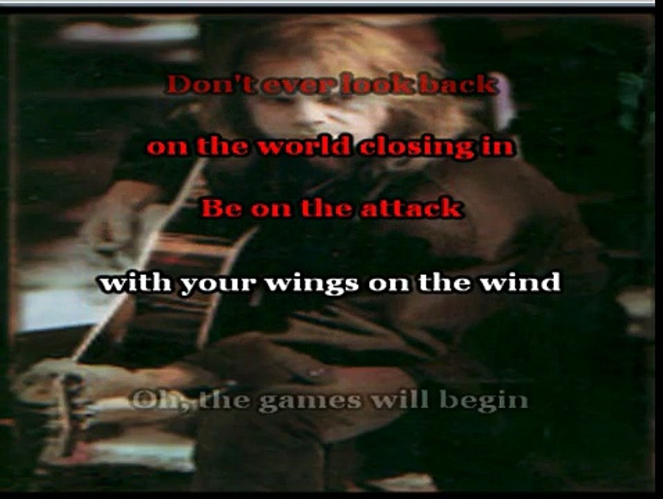 David Glen Eisley - Sweet Victory Lyric Sync